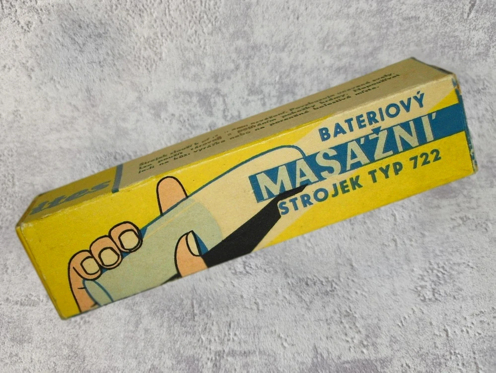 Československý retro masážní strojek robertek - vibrátor typ 722 Ites