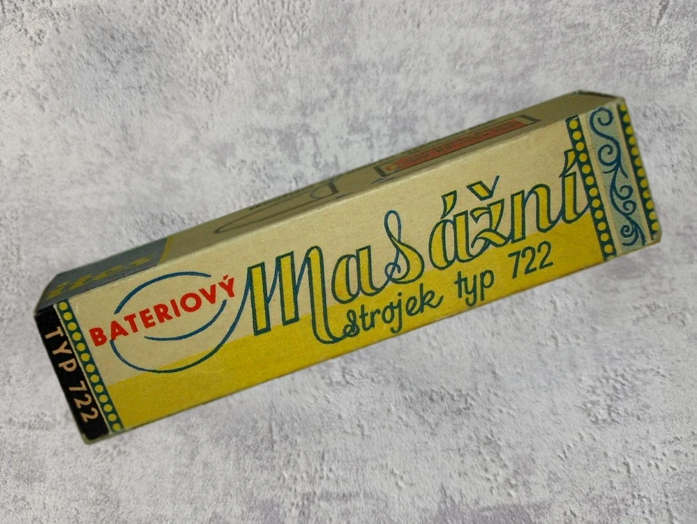 Československý retro masážní strojek robertek - vibrátor typ 722 Ites